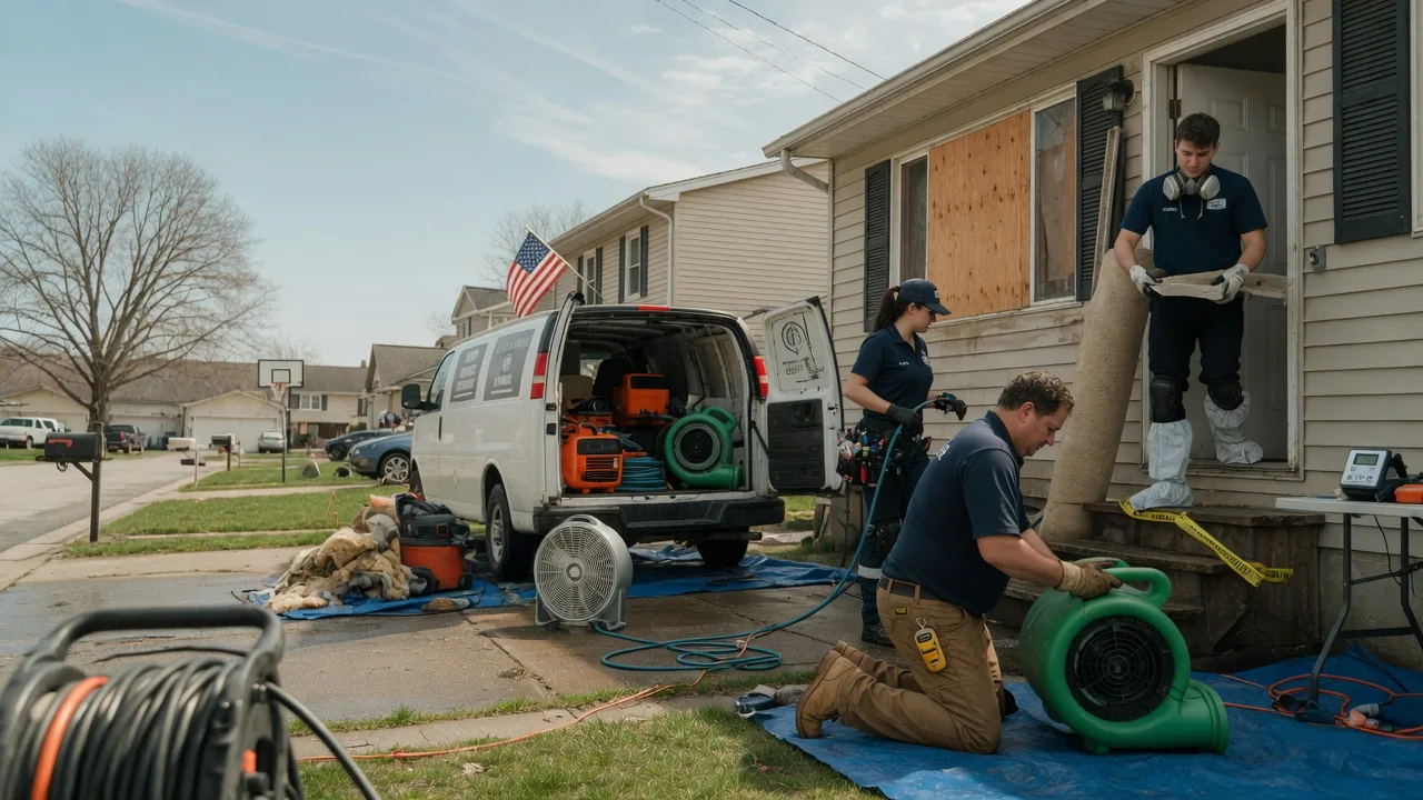 Water Damage Restoration in Zelienople, PA near me